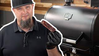 BEST SEAR ZONE! Oklahoma Joe's Rider DLX 1200 Pellet Grill Review (2nd Gen)