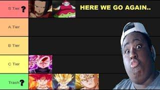 Dragon Ball Characters Tier List