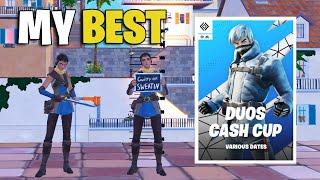 MY BEST DUO CASH CUP EVER...