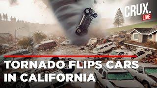 US News Live | California Tornado Live | Rare California Tornado Live | Tornado Hits Santa Cruz