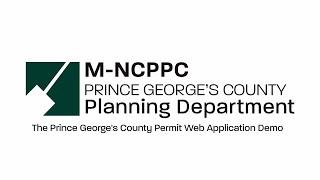 Prince George’s County Permit Web Map Demonstration