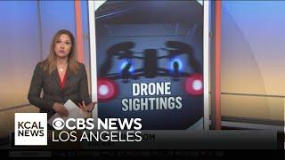 Reported drone sightings in SoCal