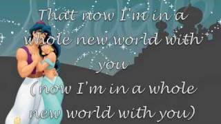 Aladdin: A Whole New World Lyrics :)