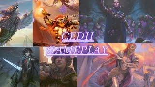 Post Ban cEDH Gameplay- Malcom/Vial vs Inalla vs Najella vs Frodo/Sam