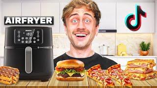 Je teste 7 RECETTES TIKTOK au AIRFRYER 