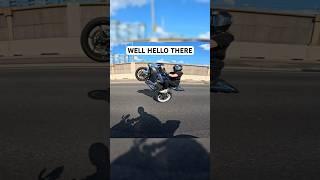 how she gonna flex on us like that  #explore #motorcycle