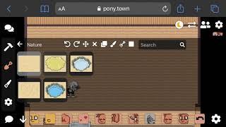 |Обустраиваем дом в Pony Town| •как сохранить дом в Pony Town•??