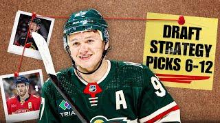 The BEST Early Round Draft Strategy For 2024 Fantasy Hockey (Picks 7-12)