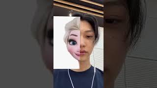 Elsa felix let's go!!!  but felix looks so cute here with his freckles  #felix #kpop #straykids