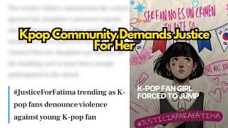 A teen Girl was forced to Jump Off a building for liking kpop & Korean Culture #kpop