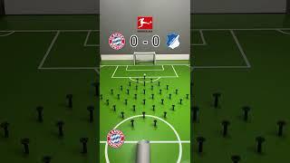 Bayern München vs 1899 Hoffenheim | Marble Prediction #soccer #shorts #BayernMünchen #Hoffenheim