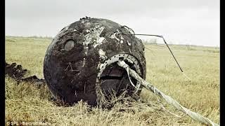 Yuri Gagarin - Landing of the Vostok spacecraft