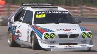 LANCIA DELTA S4 Group B with terrific sound at Swiss Hillclimb by René Aeberhardt