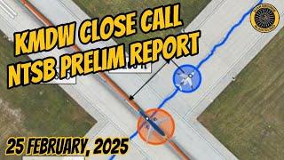 NTSB Preliminary Report: MDW Runway Incursion 25 Feb 2025