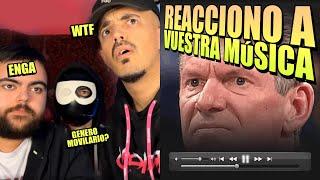 "DA MUCHO ASCO..." | REACCIONO A VUESTRA MÚSICA (Con Raxer Sound y Vizzen)