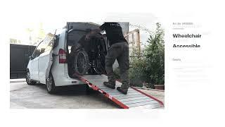 Wheelchair Accessible Van Ramp _ Ford Courier &  Peugeot Rifter