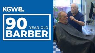 90-year-old barber still cutting hair in Southwest Portland