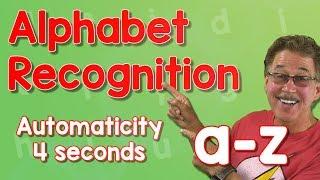 Alphabet Automaticity | Lower Case | 4 Seconds | Jack Hartmann