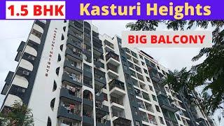 New 1.5 BHK Flats for sale in Mira Road | Kasturi heights,  Indralok, Bhayander East | Big Balcony