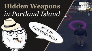 GTA 3 - Hidden Weapons in Portland Island