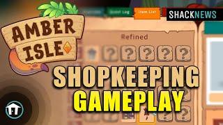 Amber Isle - Shopkeeping Gameplay