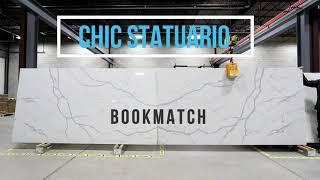 Bookmatch Large Format Quartz & Porcelain Slabs at Quartex Showroom