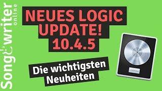 Logic Update 2019 ‼️ LOGIC 10.4.5 - DAS IST NEU  (Logic Pro X Tutorial deutsch )