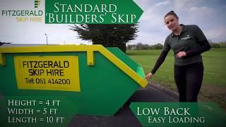 Standard Skip | 8 Cubic Yard Skip | Fitzgerald Skip Hire