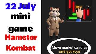 Mini Game Complete Step 22 July | Hamster Kombat Mini Game Kaise Paar Kare| Mini Game Hamster Kombat