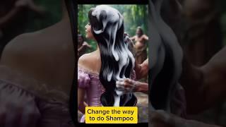 Most Easy Shampoo Hacks For Strong Silky Hair/Shampoo Hack #shorts #haircare #shampoo#youtubeshorts