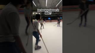 Learn to play ice hockey in india #trendingshorts #icehockey #ytshorts #iskate #iceskating #coaching