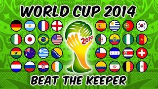 Beat The Keeper - World Cup 2014 - Algodoo Marble Race