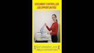 Document Controller Job | Document Controller Job Description  #documentcontroller