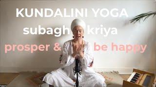 15 Minute Kundalini Yoga for Prosperity | Short Subagh Kriya | Yogigems