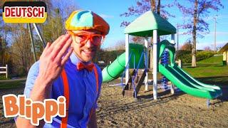 Blippi Deutsch - Blippi besucht einen Spielplatz | Abenteuer und Videos für Kinder