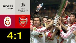 Full Match, Galatasaray 4 - 1 Arsenal, UEFA Cup Final, 17.05.2000