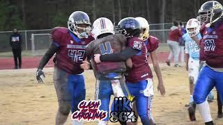 Clash of the Carolinas 7u-13u highlights #highlightking864 #football #highlights #NC #SC