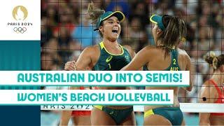  Clancy and Artacho del Solar Advance! | Women's Beach Volleyball | #Paris2024 Highlights