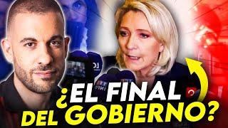 LE PEN ANUNCIA que TUMBARÁ al GOBIERNO ESTE MIÉRCOLES | Actualidad con Vaquero