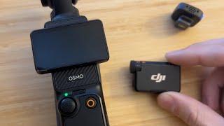 DJI Mic Mini with Osmo Pocket 3 (A Real World Review and Test)