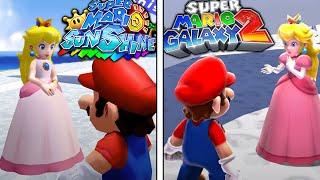 Super Mario Sunshine, but it's actually Galaxy 2