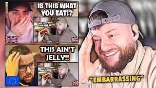 British Guy Reacts to Reactors Roasting My PB&J DISASTER