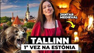 VOCÊ NÃO VAI ACREDITAR O QUE COMEMOS NA ESTÔNIA  - O que fazer em Tallinn