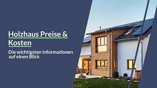 Holzhaus Preise & Kosten