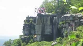 See seven states from Rock City Lookout Mountain in Georgia