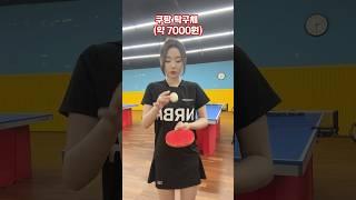 쿠팡 탁구채 vs 선수용 라켓 | 42배 비싼 라켓 차이가 느껴지나요?