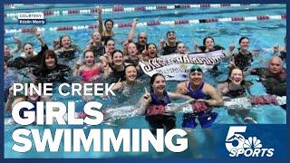 Pine Creek Eagles girls swimming aim to win third straight state title