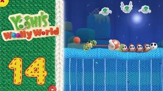 Let's Play Yoshi's Woolly World, Part 14 - Wave Race