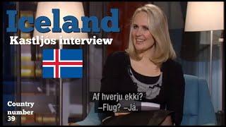 (interview) Kastljós: Once Upon A Saga in Iceland 2014 / in Danish