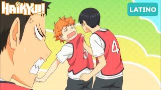 ¡No vayas a chocar con el techo, Jirafales! | Haikyu!! (doblaje latino)